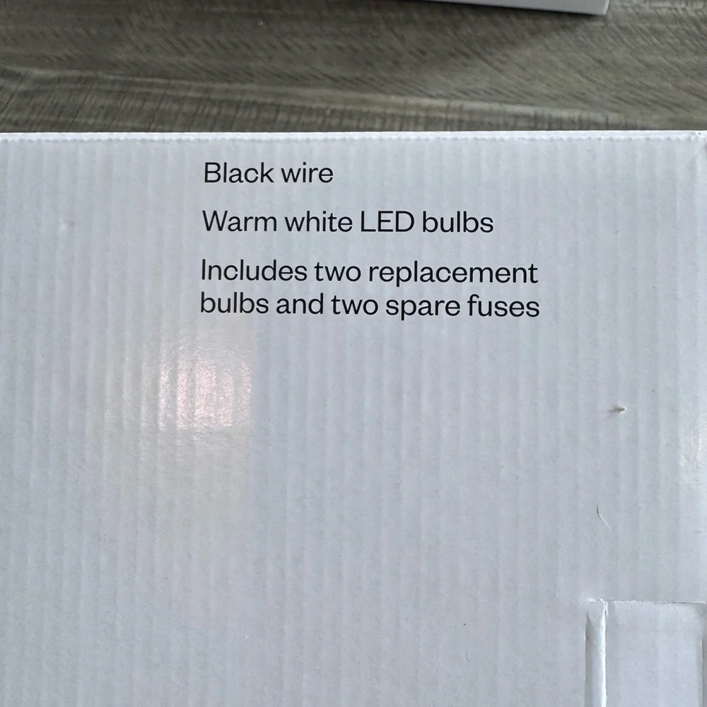 Room Essentials LED String Lights - Tan Decorative Covers (2 Packs)